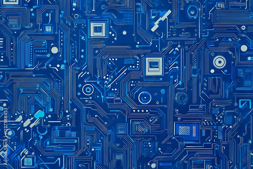 Futuristic vector illustration of a aqua circuit board with intricate digital tech elements, perfect for advanced technology backgrounds. Futuristic vector illustration of a aqua circuit board with intricate digital tech elements, perfect for advanced technology backgrounds.