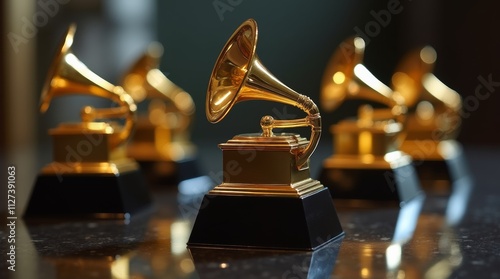 Grammy trophies