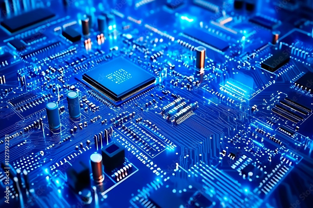 Futuristic vector illustration of a aqua circuit board with intricate digital tech elements, perfect for advanced technology backgrounds. Futuristic vector illustration of a aqua circuit board with intricate digital tech elements, perfect for advanced technology backgrounds.