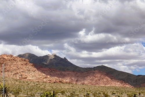 clouds over the mountains