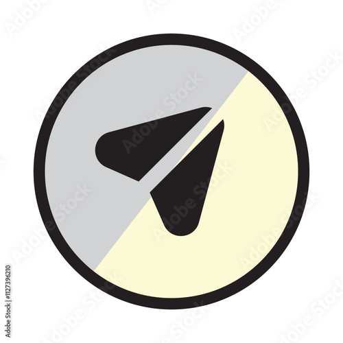 telegram icon illustration vector design