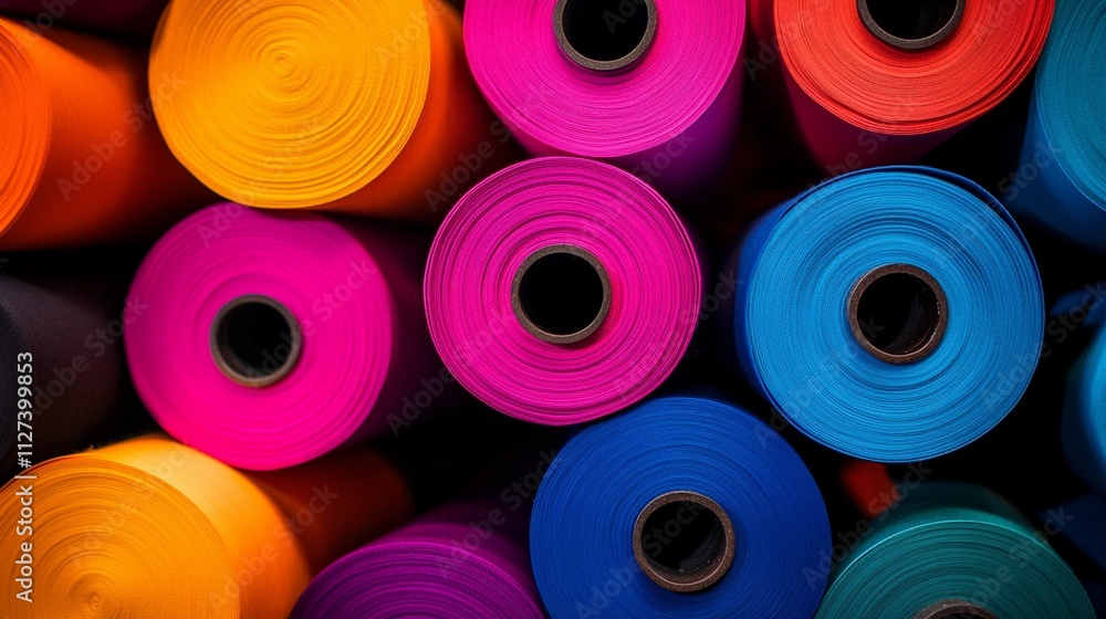 A collection of raw textile materials including wool, silk, and linen, showcasing their textures and vibrant colors for creative projects. A collection of raw textile materials including wool, silk, and linen, showcasing their textures and vibrant colors for creative projects.