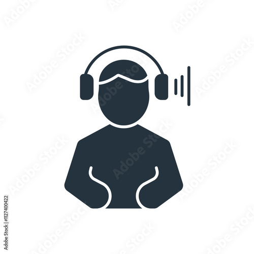 Active Listening icons  symbol vector elements for infographic web