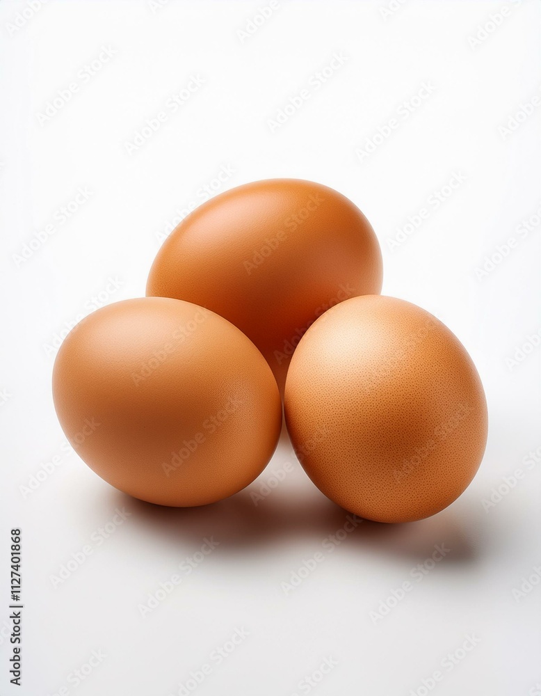 eggs isolated on white background eggs isolated on white background