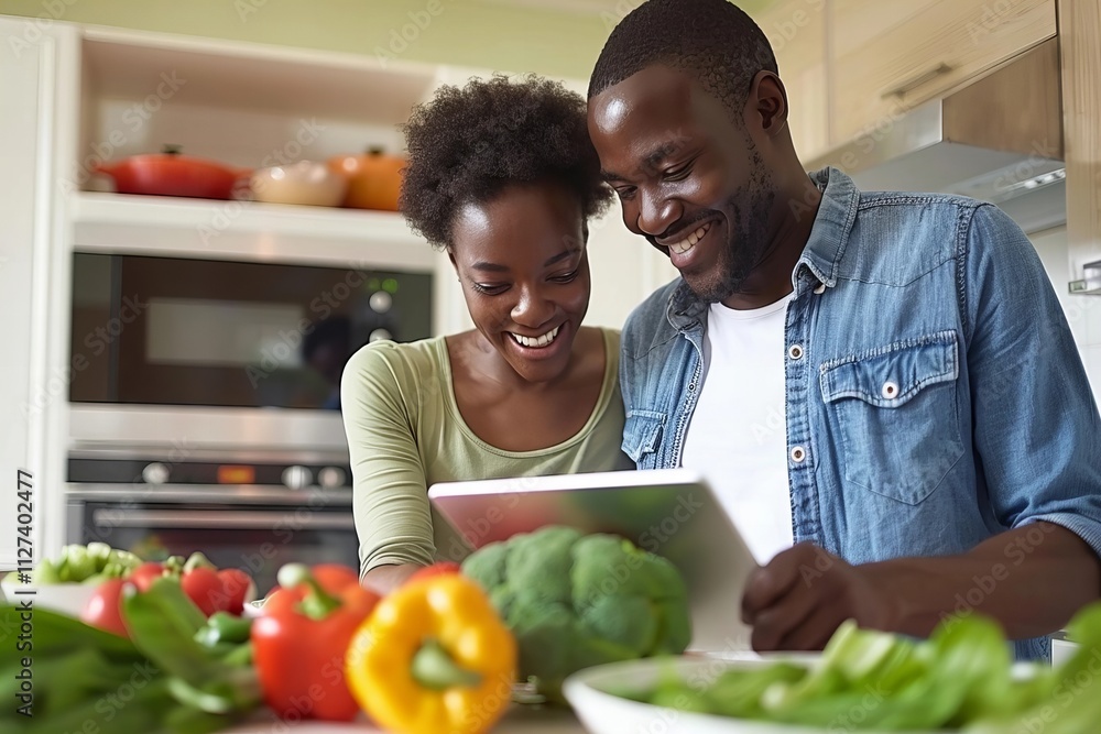 enthusiastic as they work together to create a nutritious meal. enthusiastic as they work together to create a nutritious meal.