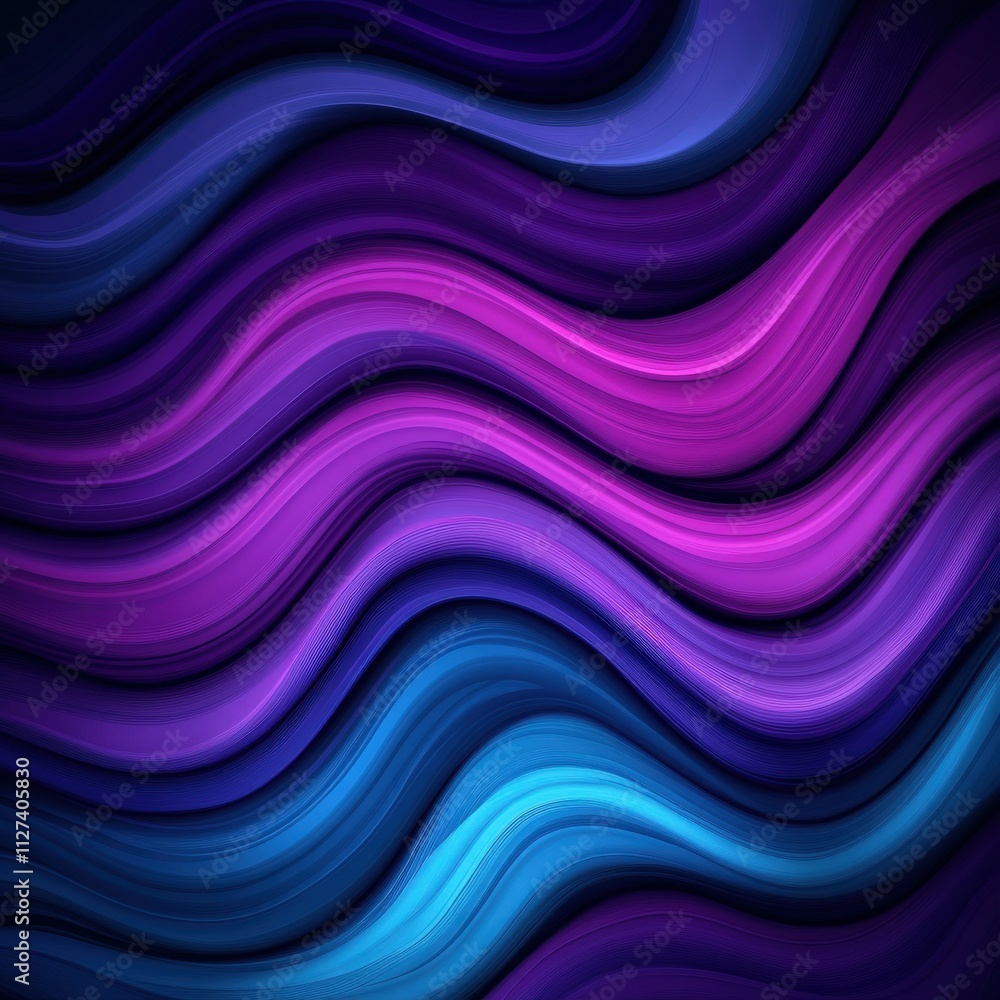 Colorful wavy patterns create a vibrant abstract design Colorful wavy patterns create a vibrant abstract design
