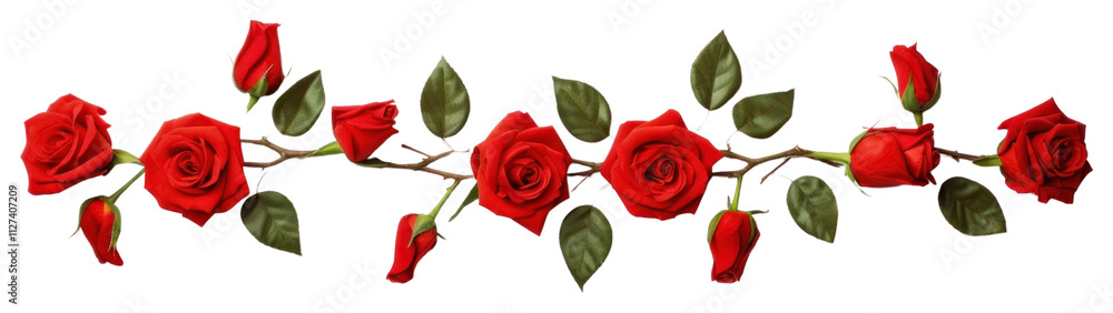 Fototapeta premium PNG Rose pattern adhesive strip flower petal plant.