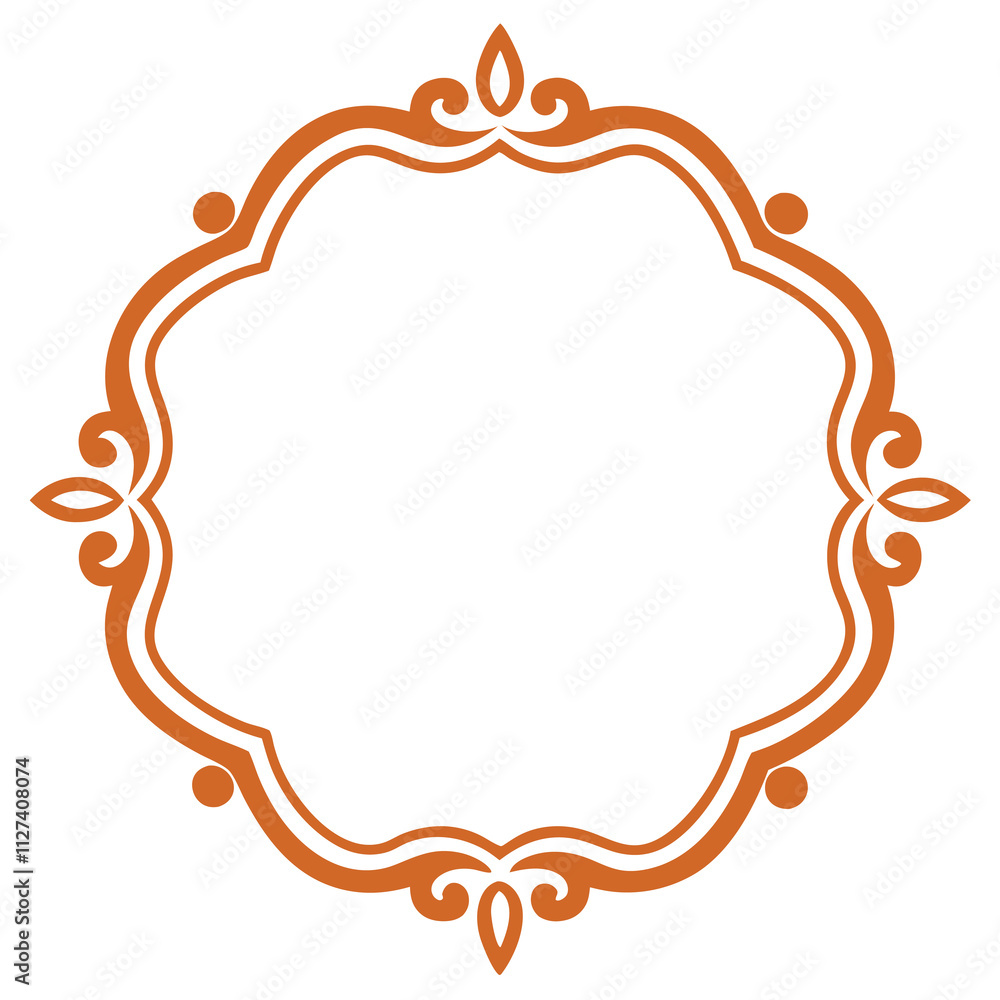 Decorative Frame Border Design with Ornament, Easily Editable Vector File MiLon Graphic Decorative Frame Border Design with Ornament, Easily Editable Vector File MiLon Graphic