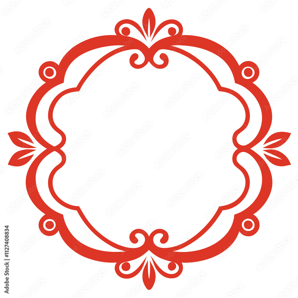 Decorative Frame Border Design with Ornament, Easily Editable Vector File MiLon Graphic Decorative Frame Border Design with Ornament, Easily Editable Vector File MiLon Graphic