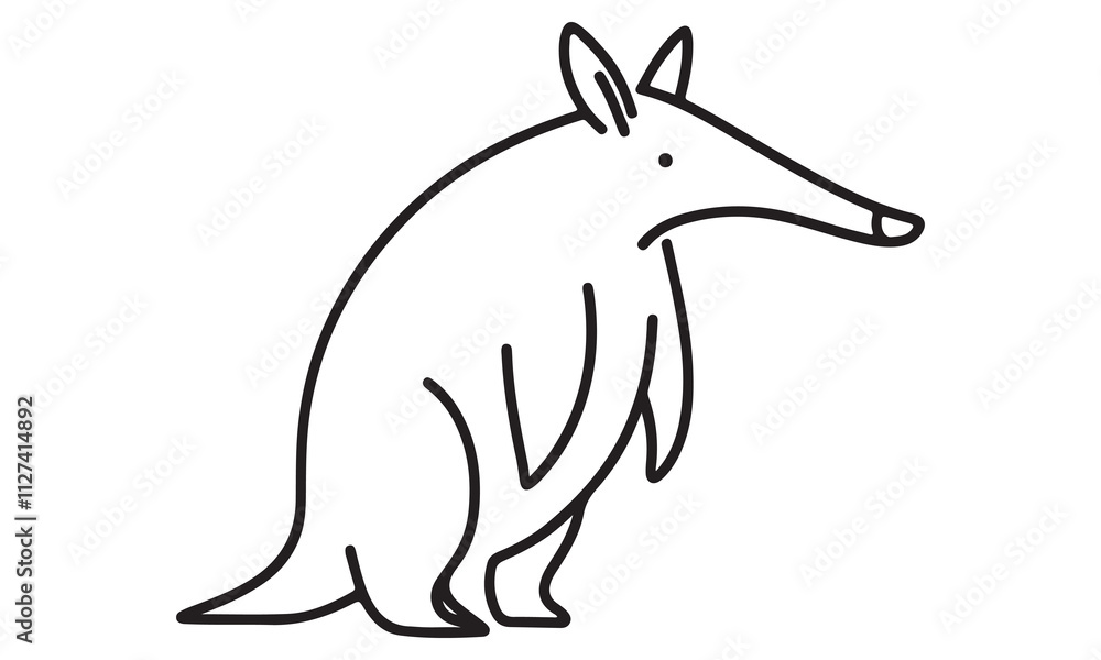 Cute Kangaroo Cartoon Vector Illustration Cute Kangaroo Cartoon Vector Illustration