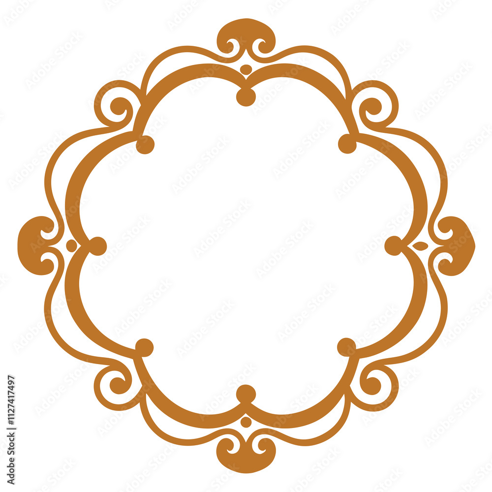 Simple Decorative Frame Border Design with Ornament, Easily Editable Vector File MiLon Graphic Simple Decorative Frame Border Design with Ornament, Easily Editable Vector File MiLon Graphic