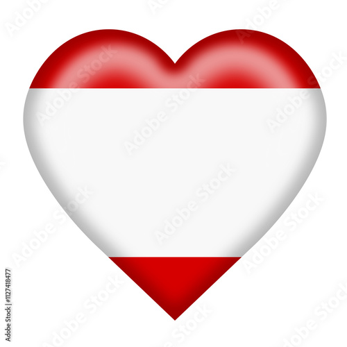 Tahiti flag heart button with clipping path Free Download Tahiti flag heart button with clipping path - GFXLoad