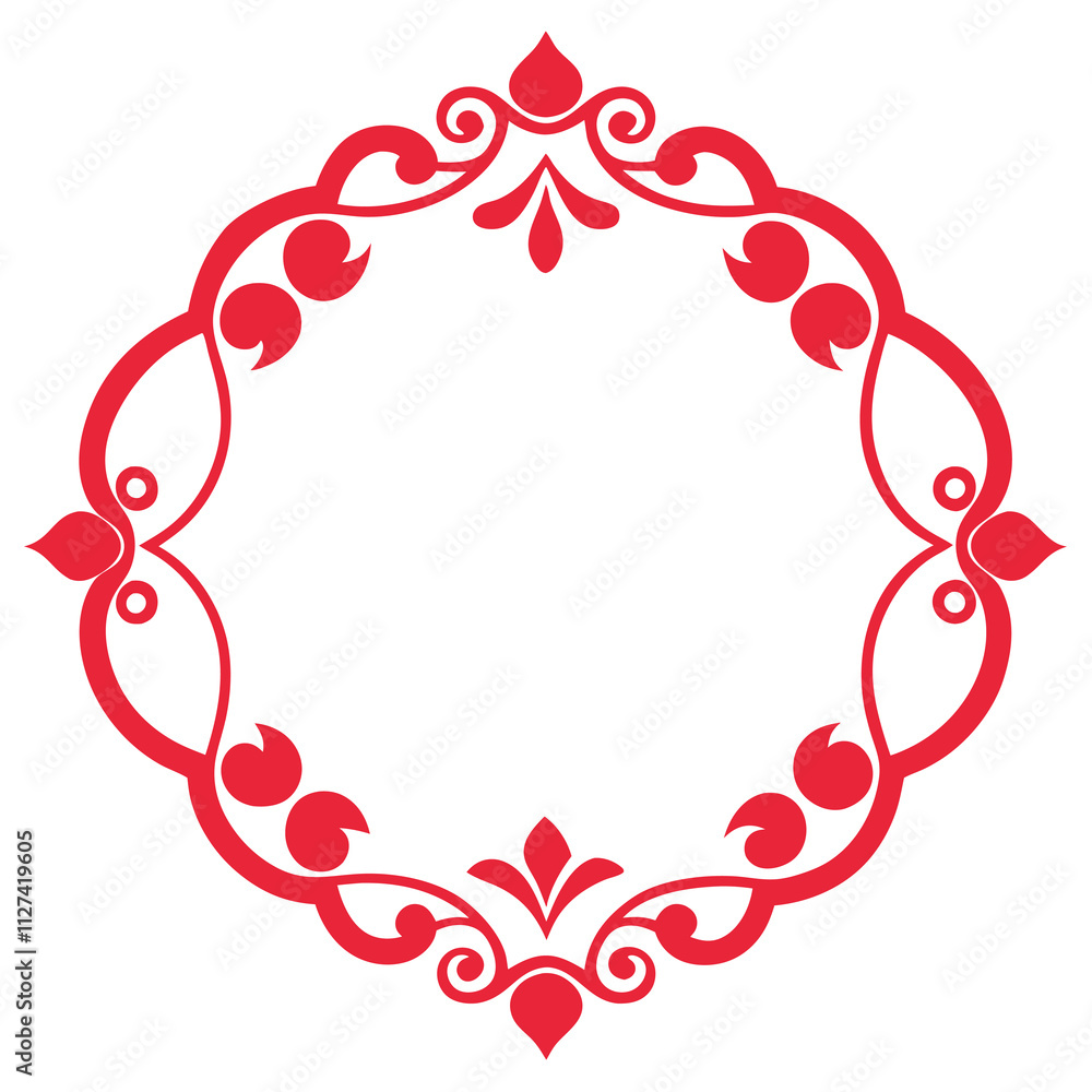 Simple Decorative Frame Border Design with Ornament, Easily Editable Vector File MiLon Graphic Simple Decorative Frame Border Design with Ornament, Easily Editable Vector File MiLon Graphic
