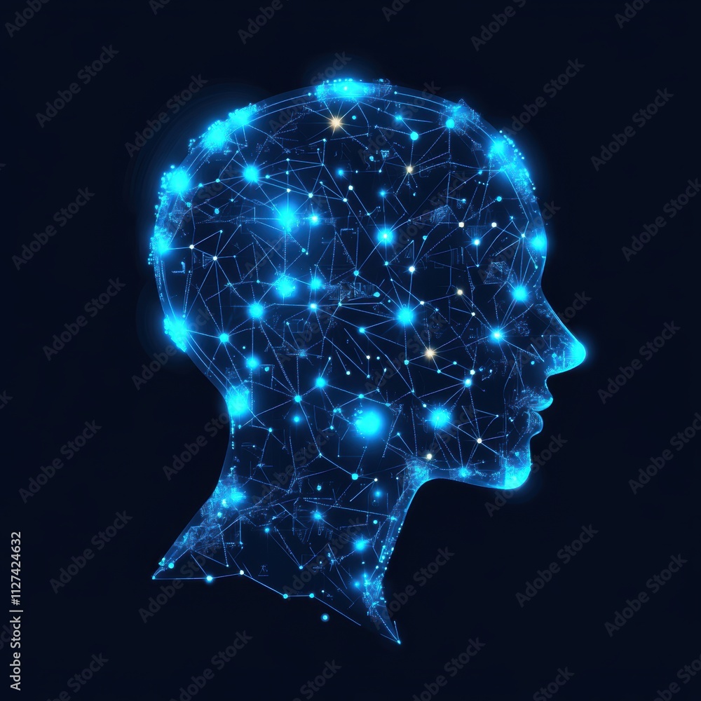Fototapeta premium Eye-catching logo design that embodies the role of AI in workforce management