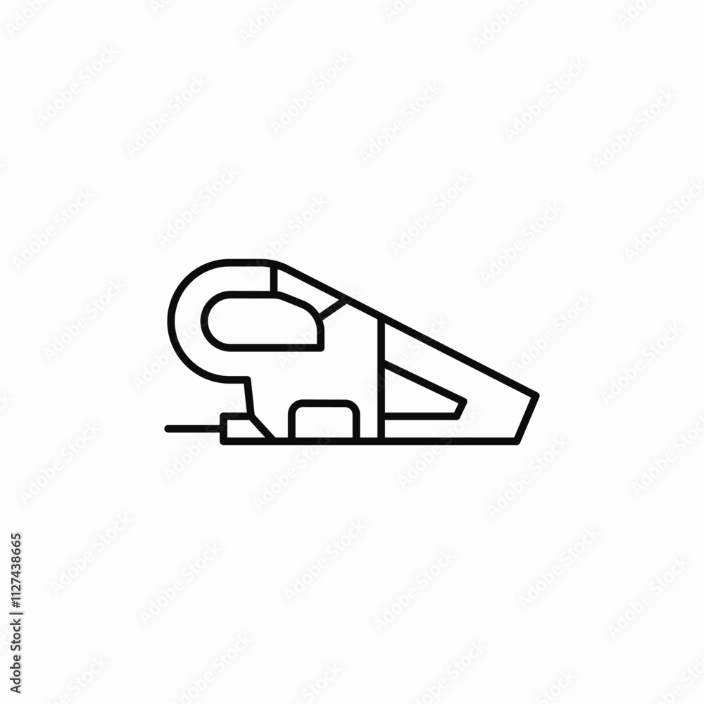 hand vacuum cleaner icon sign vector hand vacuum cleaner icon sign vector