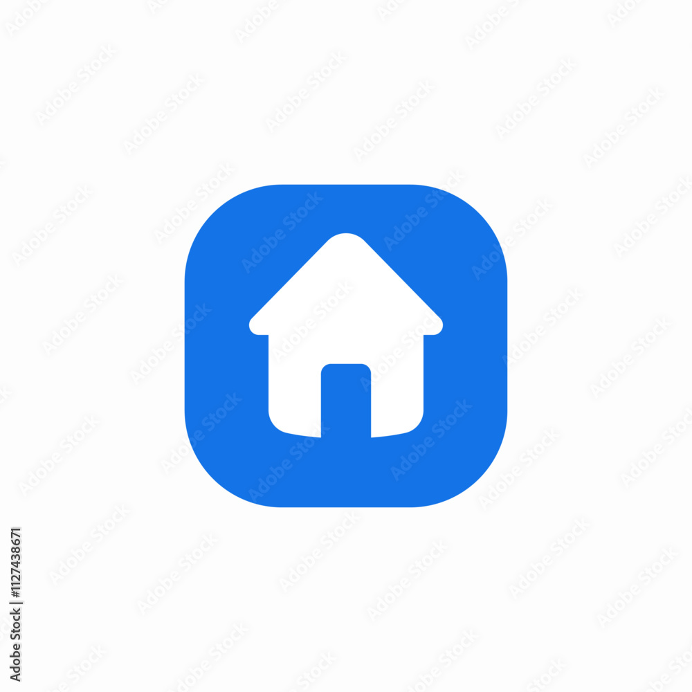 home page icon sign vector home page icon sign vector