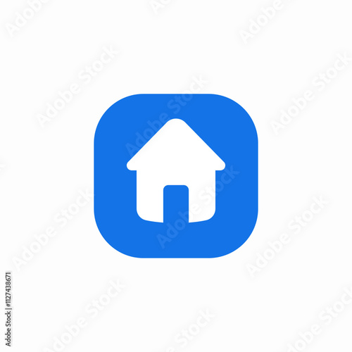 home page icon sign vector