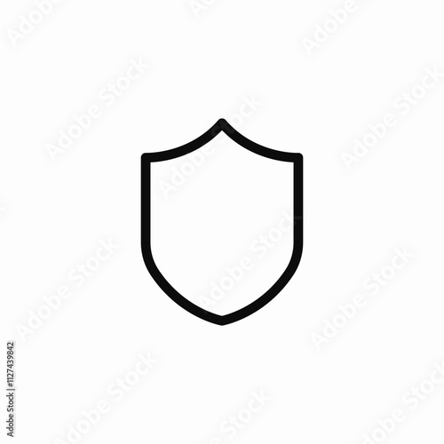 shield protection guard icon sign vector