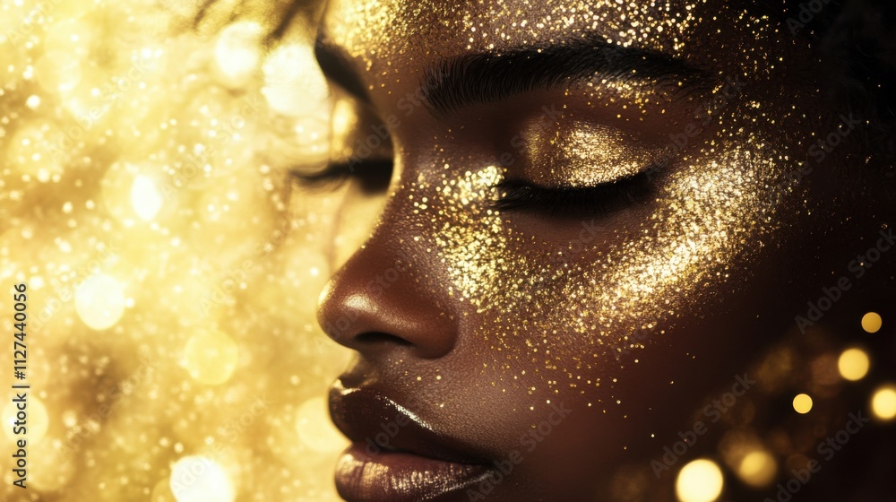 Luxurious textured golden background with shine Luxurious textured golden background with shine
