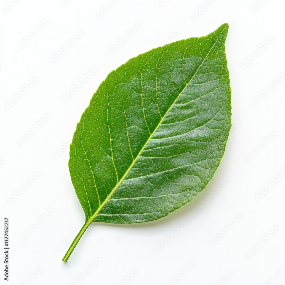 Obraz premium Exploring green leaf growth in nature close-up photography natural light botanical concept