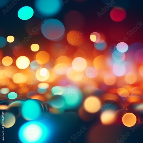 abstract background with bokeh