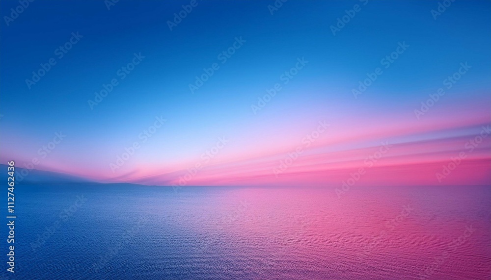 Obraz premium two tone pink and blue gradient abstract background