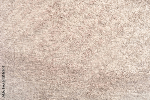 Texture of soft carpet. Soft carpet texture surface. Close-up. Copy space. Top view.
