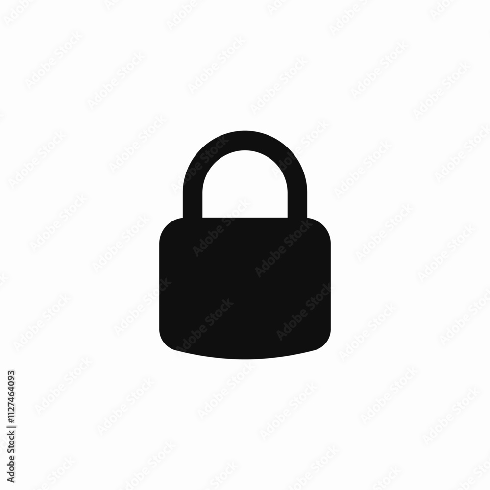 lock safety icon sign vector lock safety icon sign vector