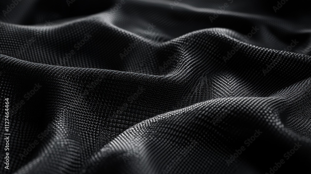 Naklejka premium Textured black background with subtle variations
