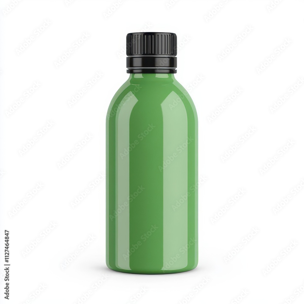 a sports bottle clipart, hydration tool, sleek style, green and black, isolated on white background a sports bottle clipart, hydration tool, sleek style, green and black, isolated on white background