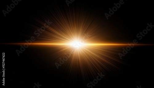 lens flare glow light effect on black background easy to add overlay or screen filter over photos