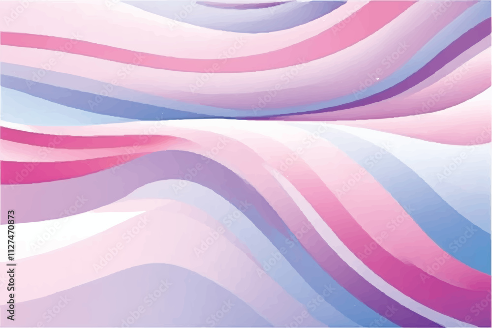 Fototapeta premium Abstract colorful wavy striped background. Wavy background. Groovy colorful wavy pattern background. Layered Waves Background. 
