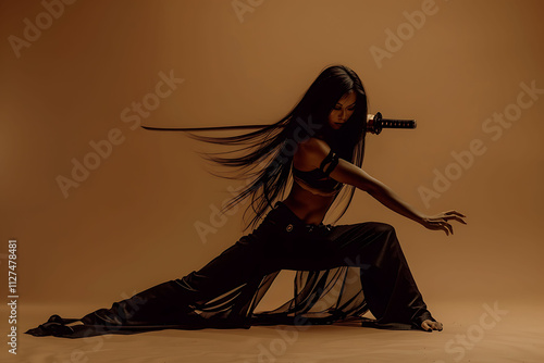Warrior Woman with Katana