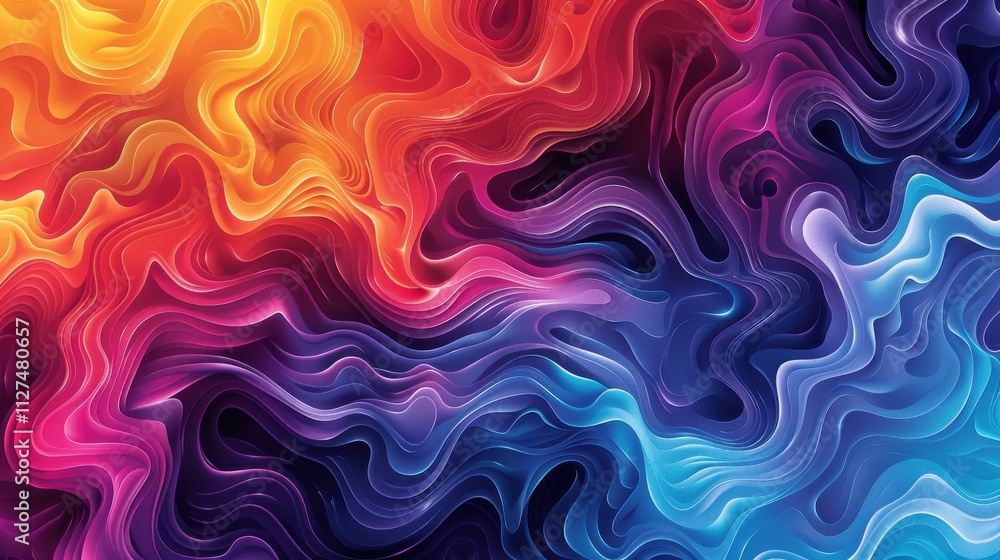 Swirling patterns in a vector design, capturing the essence of water currents Swirling patterns in a vector design, capturing the essence of water currents