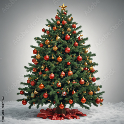 Christmas tree holiday season