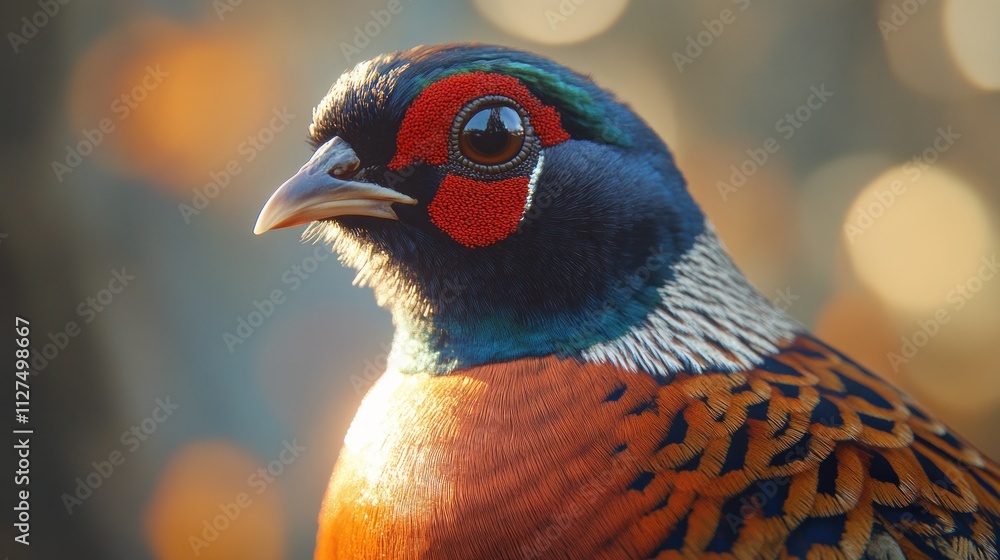Majestic Himalayan Monal: A Portrait of Avian Beauty Majestic Himalayan Monal: A Portrait of Avian Beauty