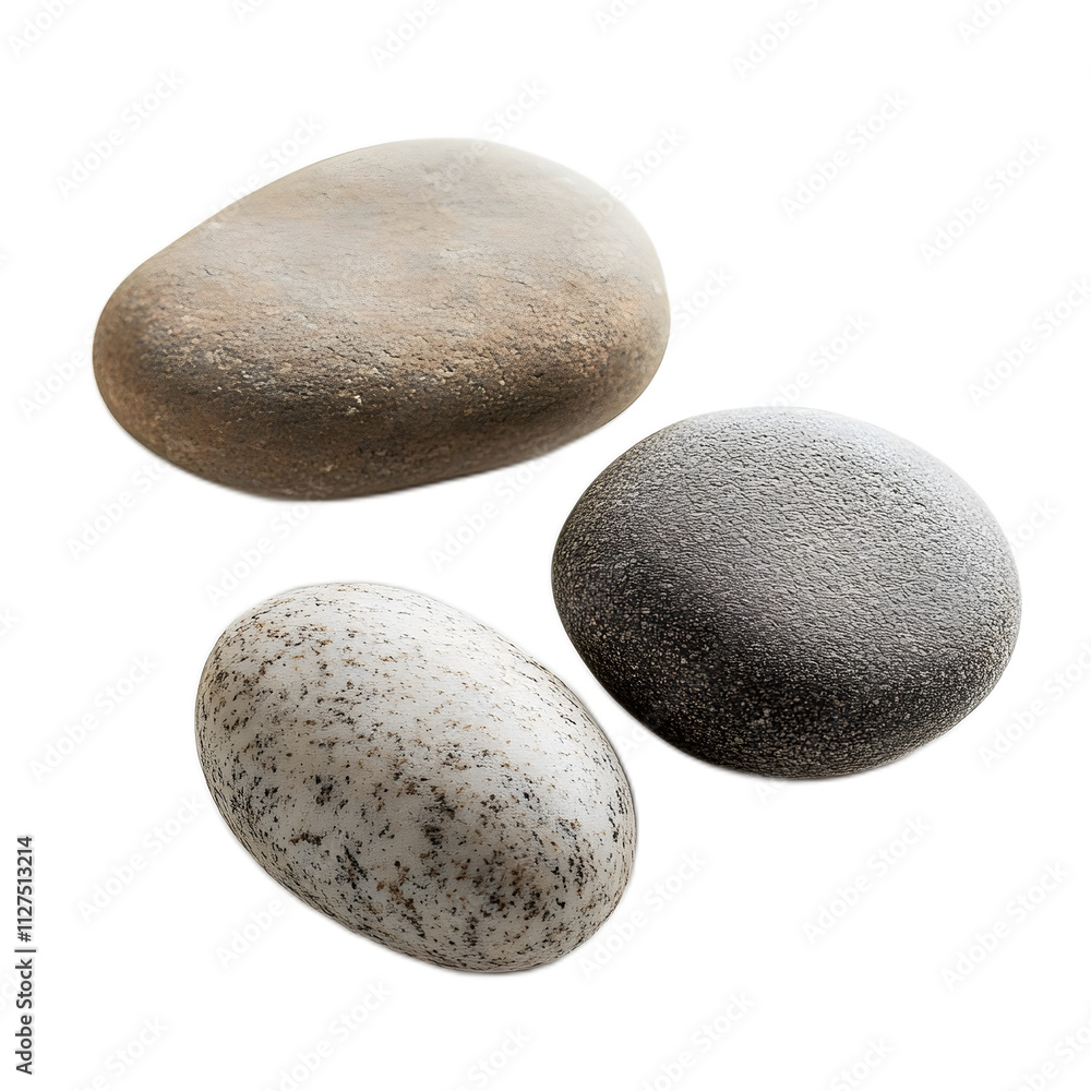 Smooth Pebbles with Varied Textures for Natural Décor Projects Smooth Pebbles with Varied Textures for Natural Décor Projects
