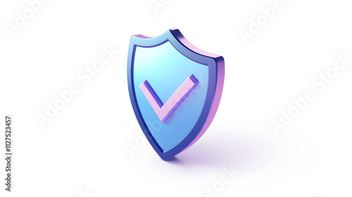 cartoon 3d Icon safety shield check mark perspective . Blue and purple symbol security safety icon. Checkmark in minimalistic style. 3d vector illustration. white background Free Download cartoon 3d Icon safety shield check mark perspective . Blue and purple symbol security safety icon. Checkmark in minimalistic style. 3d vector illustration. white background - GFXLoad