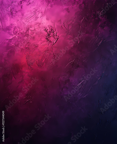 Abstract textured gradient background in vivid pink and deep purple tones