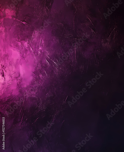 Abstract textured background with vibrant pink and dark purple tones in a grunge style