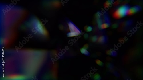 Lens light leaks move around, creating a superb abstract background motion. Optical glow Lens flare, bokeh, and a loop movement transition overlay the background.