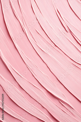 Soft pink texture background with flowing wavy patterns, creating an elegant and minimal abstract design.