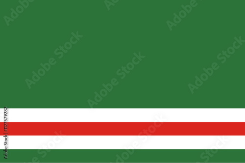 Chechen Republic of Ichkeria flag background