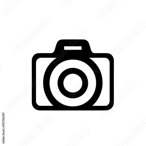 Camera Icon for Photography, Media Creation, Picture Taking, and Digital Imaging