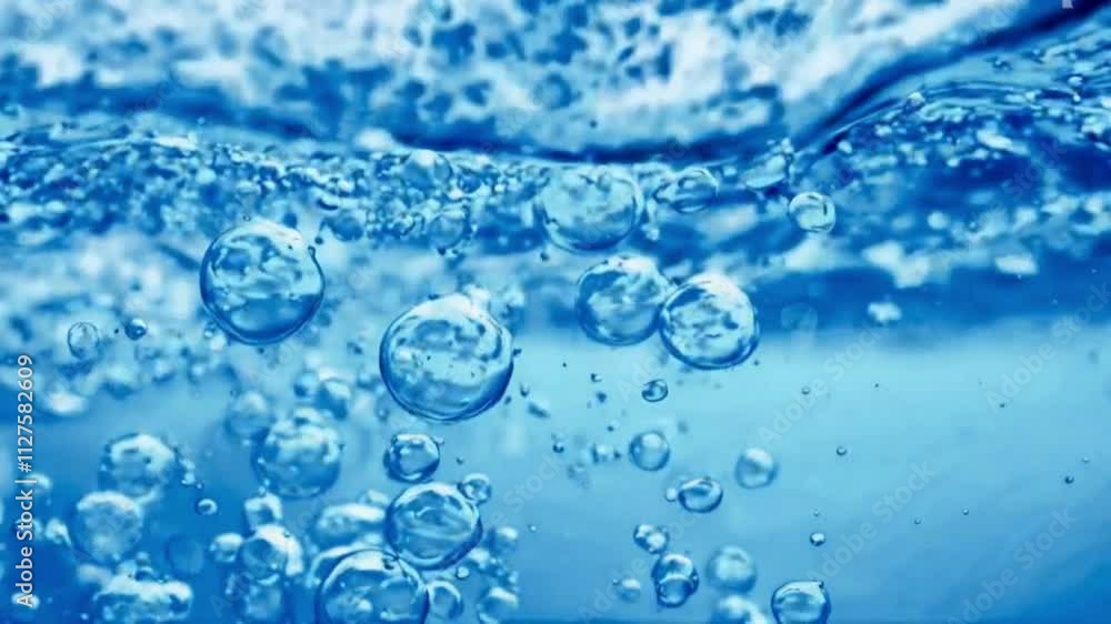 An artistic close-up of water droplets forming bubbles, revealing intricate patterns and reflections. An artistic close-up of water droplets forming bubbles, revealing intricate patterns and reflections.