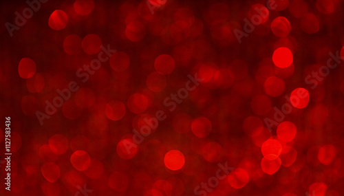 Obraz na płótnie Shining blurred red bokeh. Background and texture w salonie