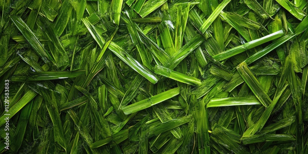Lush Bamboo Grove: Abstract Representation of Asian Culture and Freshness Against a Serene Background Lush Bamboo Grove: Abstract Representation of Asian Culture and Freshness Against a Serene Background