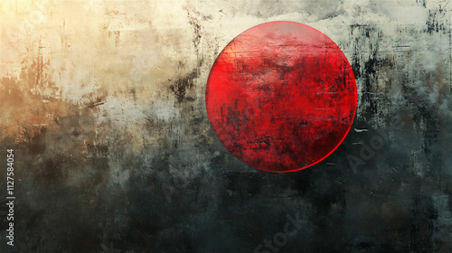 紅橙色の宇宙景観：惑星の美しさと月の静寂な魅力を浮かび上がらせる generative ai