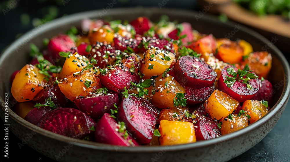 vegetables in a pan, potatoes with vegetables, salad in a bowl vegetables in a pan, potatoes with vegetables, salad in a bowl