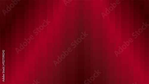 Ribbed deep red stripes contemporary abstracrt background.